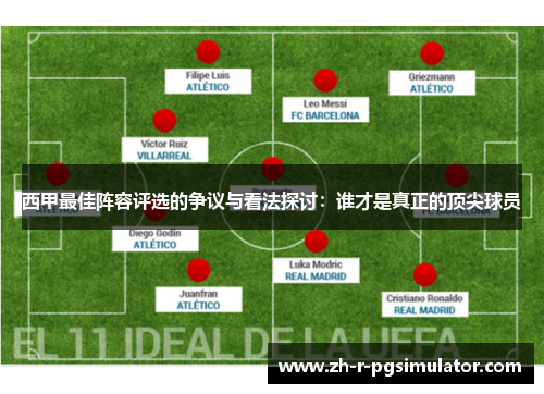 西甲最佳阵容评选的争议与看法探讨：谁才是真正的顶尖球员